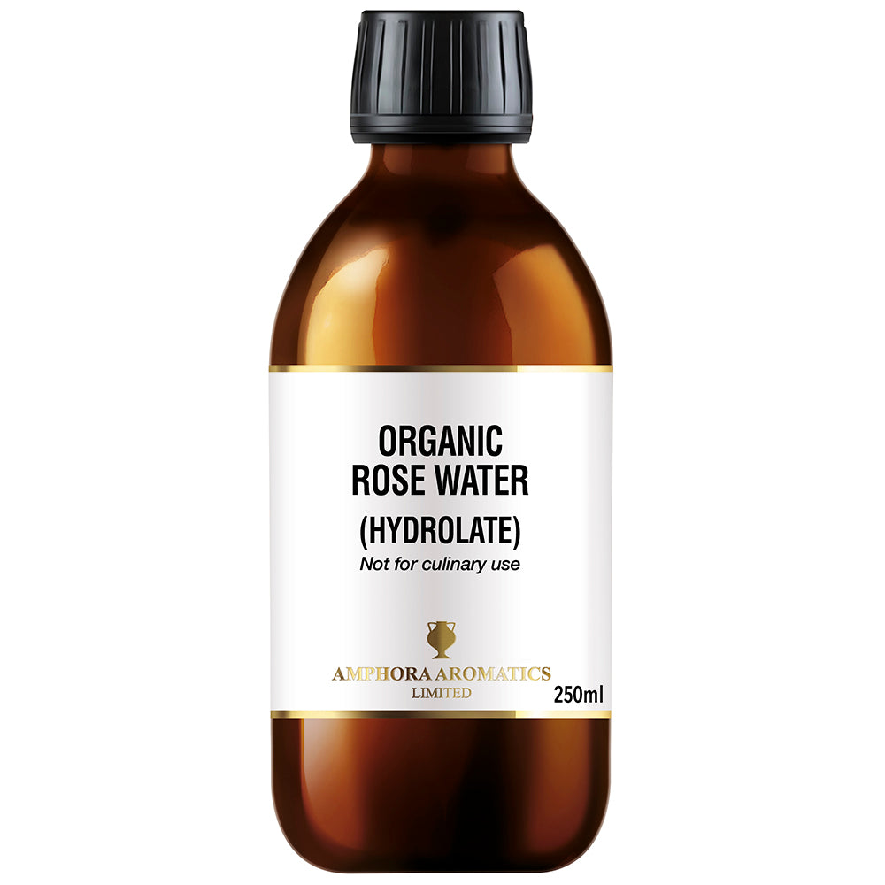 Amphora Aromatics Organic Rose Water | Økologisk Rosevann Hydrolat 250 ml