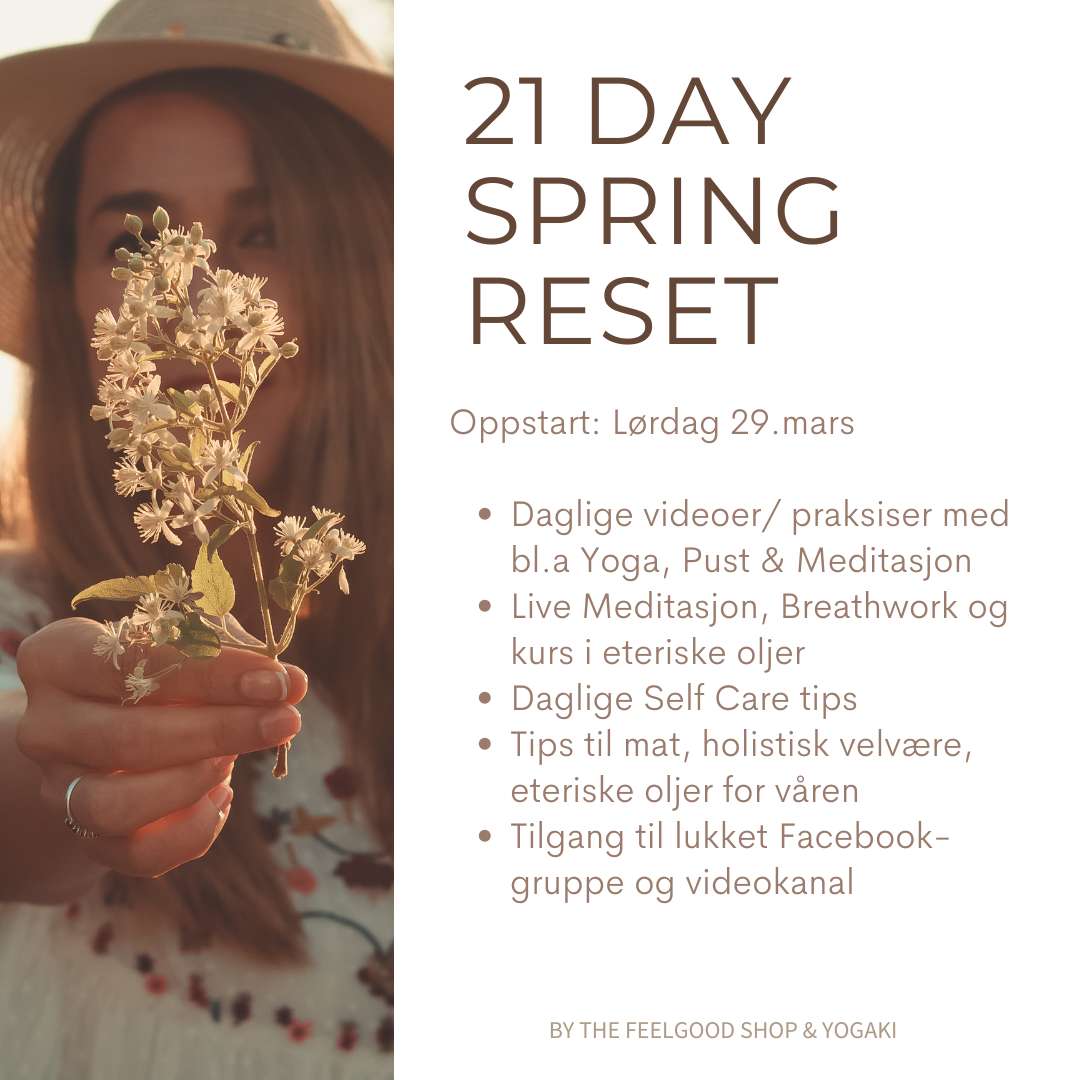 SUPERSALG! Spring Reset 2025 | 21 dager digitalt retreat med tilgang ut juni