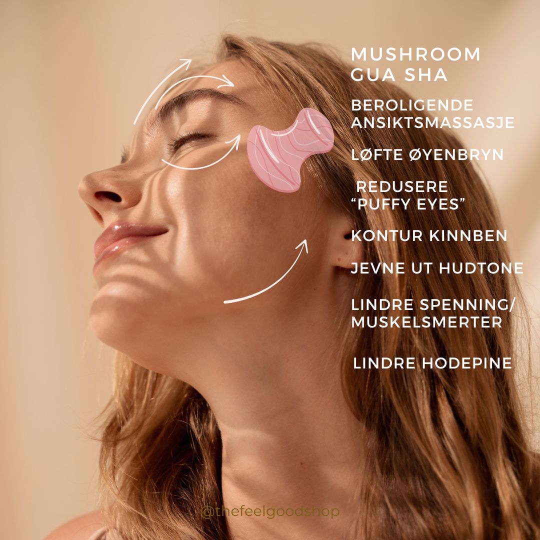 Mushroom Gua Sha Jade