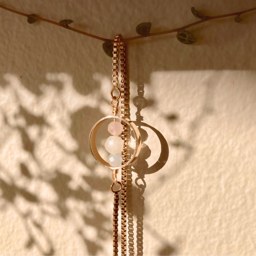 FEMININITY Armbånd Krystall