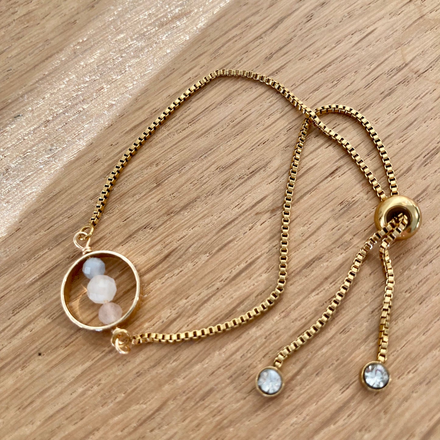 FEMININITY Armbånd Krystall