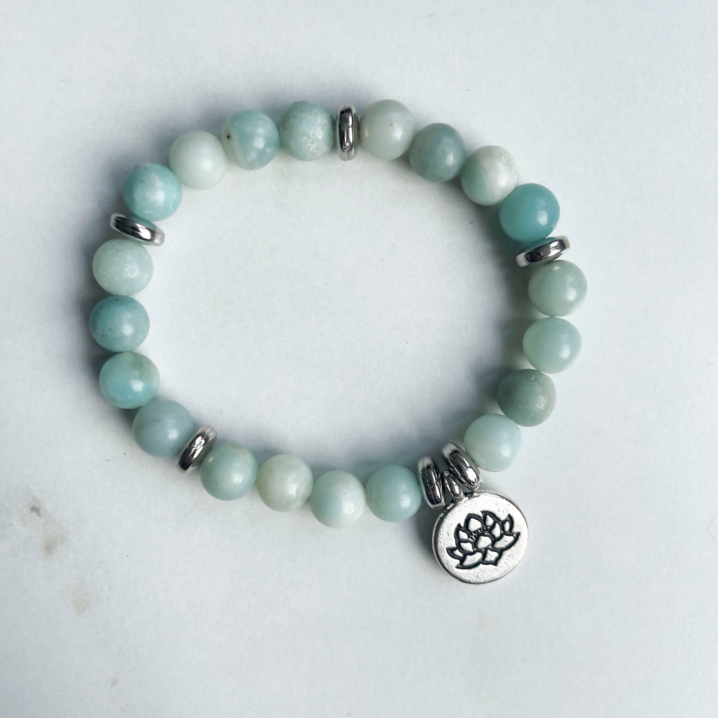 AMASONITT LOTUS Krystall Armbånd-the-feelgood-shop