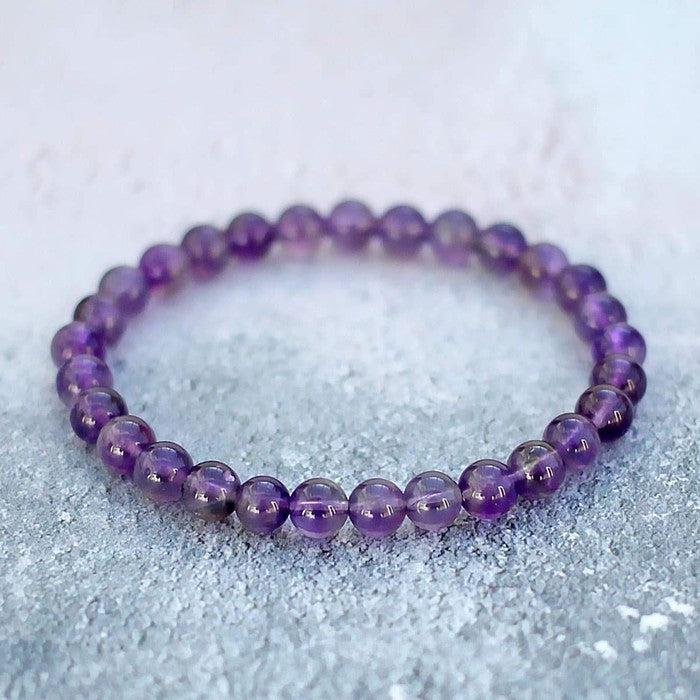 CALM DOWN Ametyst Armbånd 6 mm-the-feelgood-shop