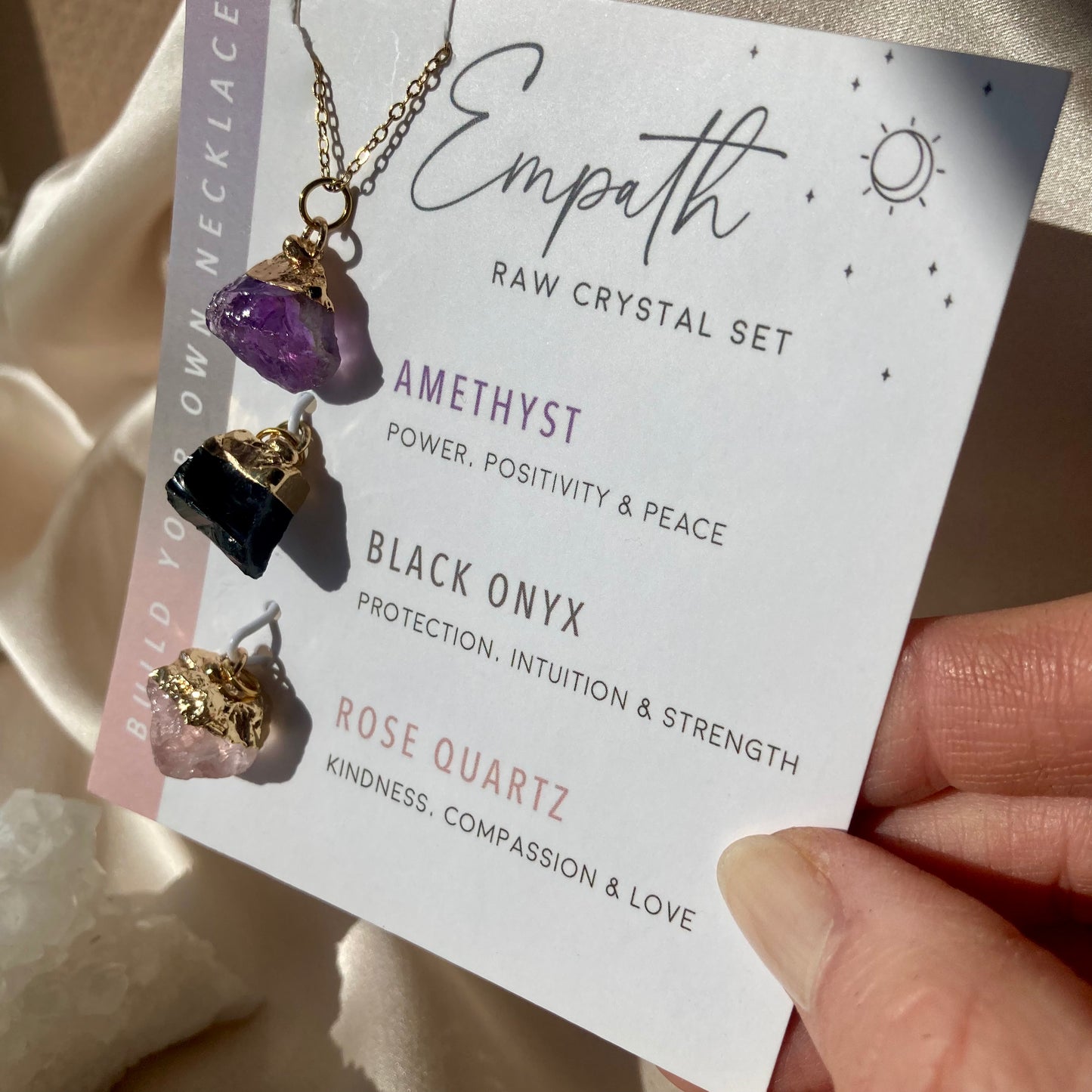 EMPATH Intensjon Krystall Halskjede Kit