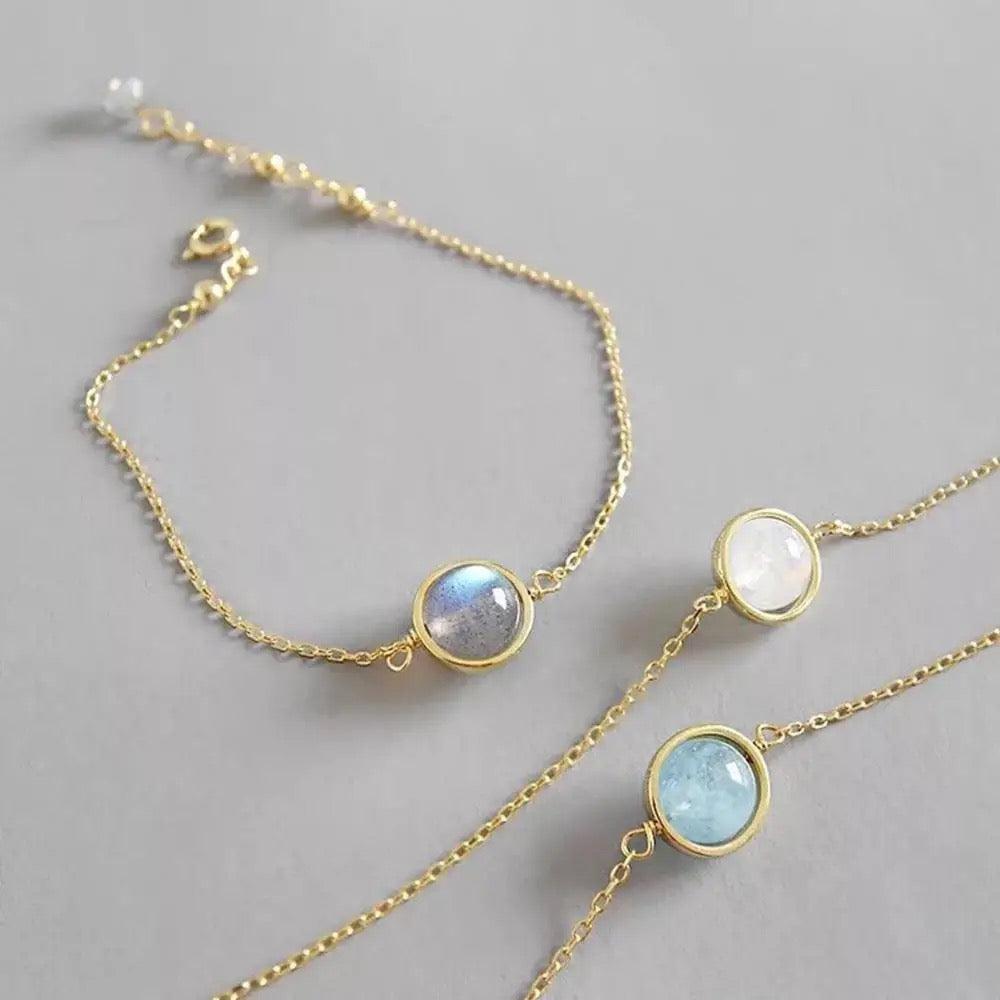 GODDESS Krystall Armbånd Månestein-the-feelgood-shop