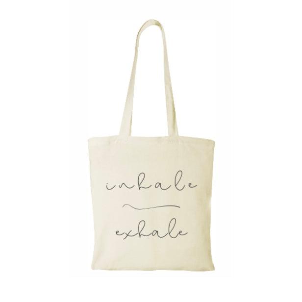 Handlenett Inhale Exhale Natur-the-feelgood-shop