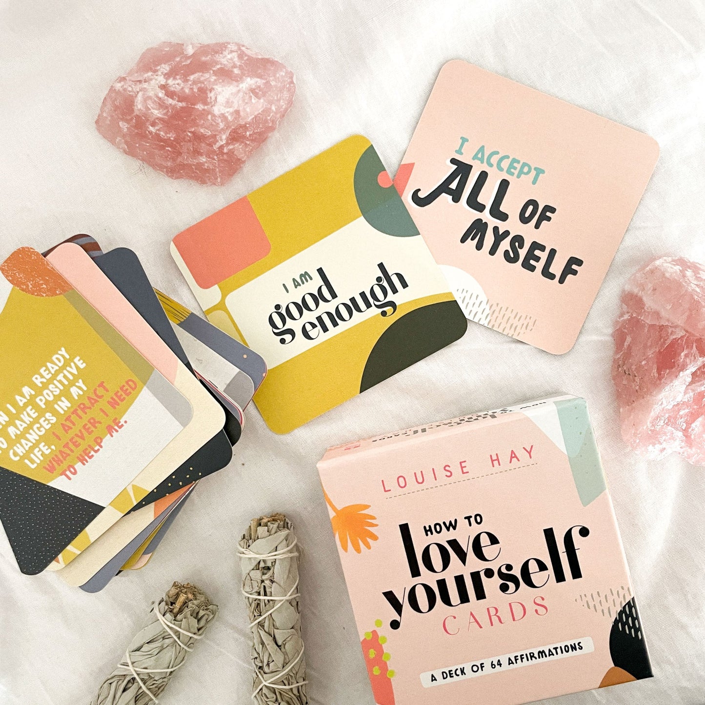How to love yourself cards | Affirmasjonskort | Louise Hay-the-feelgood-shop