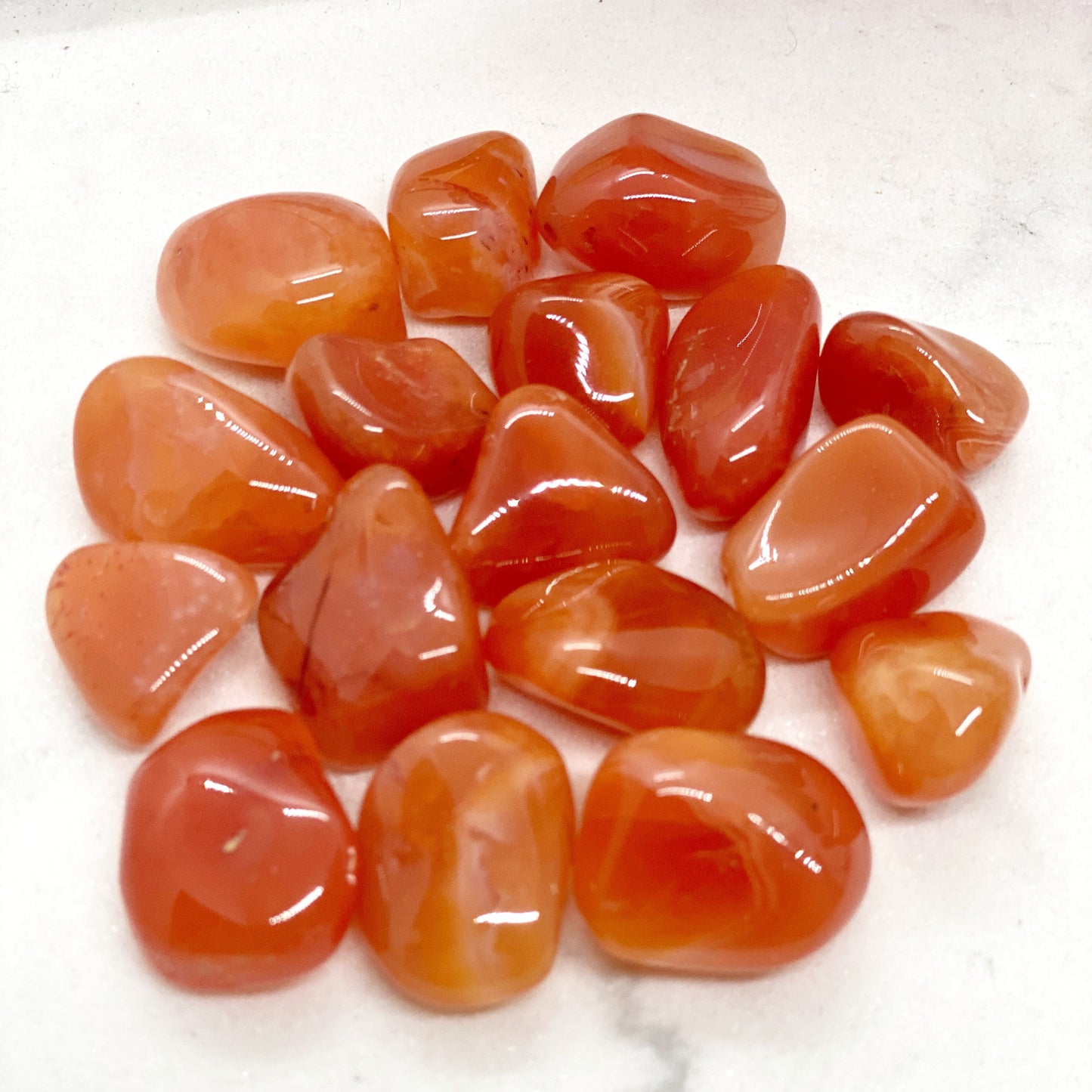 Karneol Tromlet Liten ca 5 gram-the-feelgood-shop