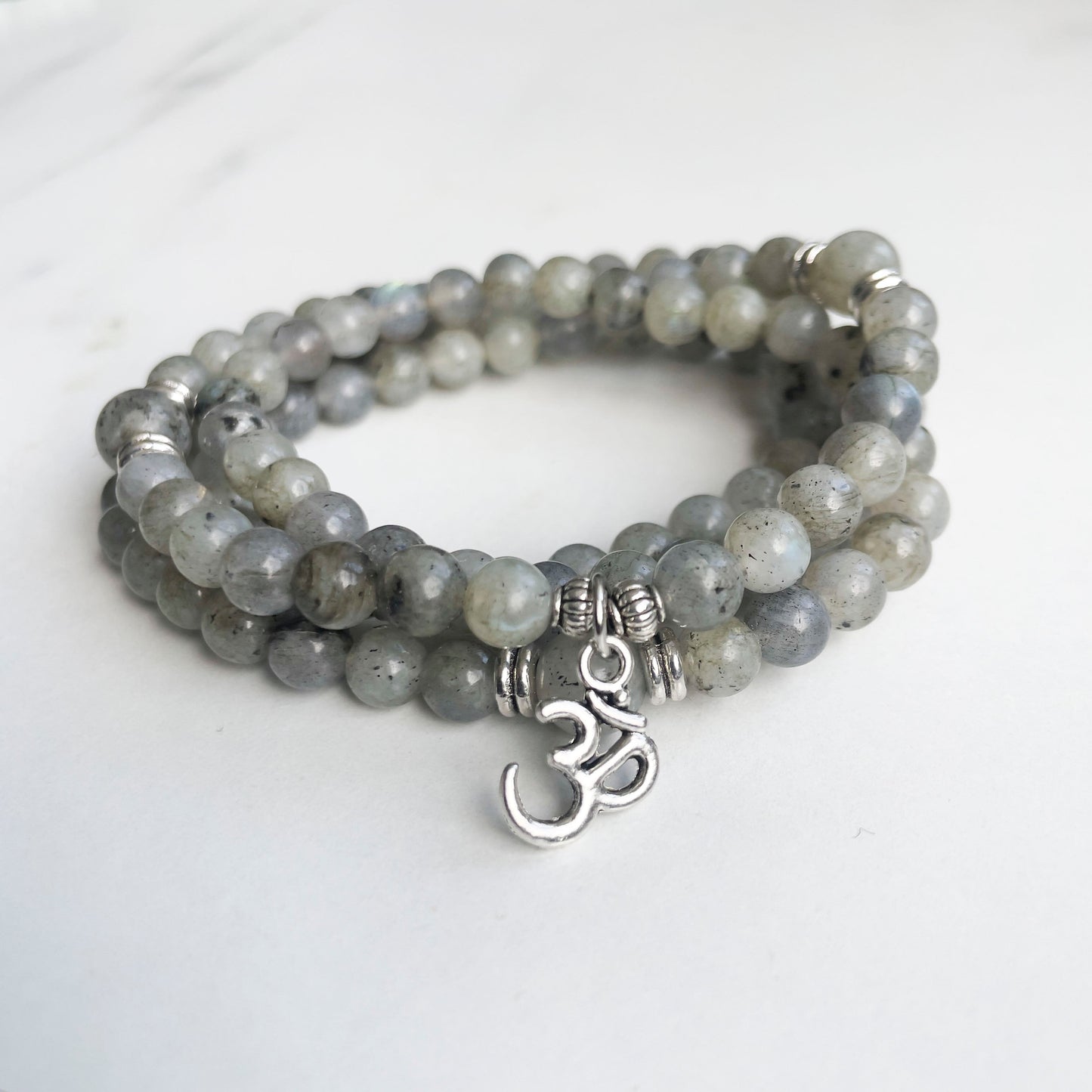 LABRADORITT OHM Mala Armbånd-the-feelgood-shop