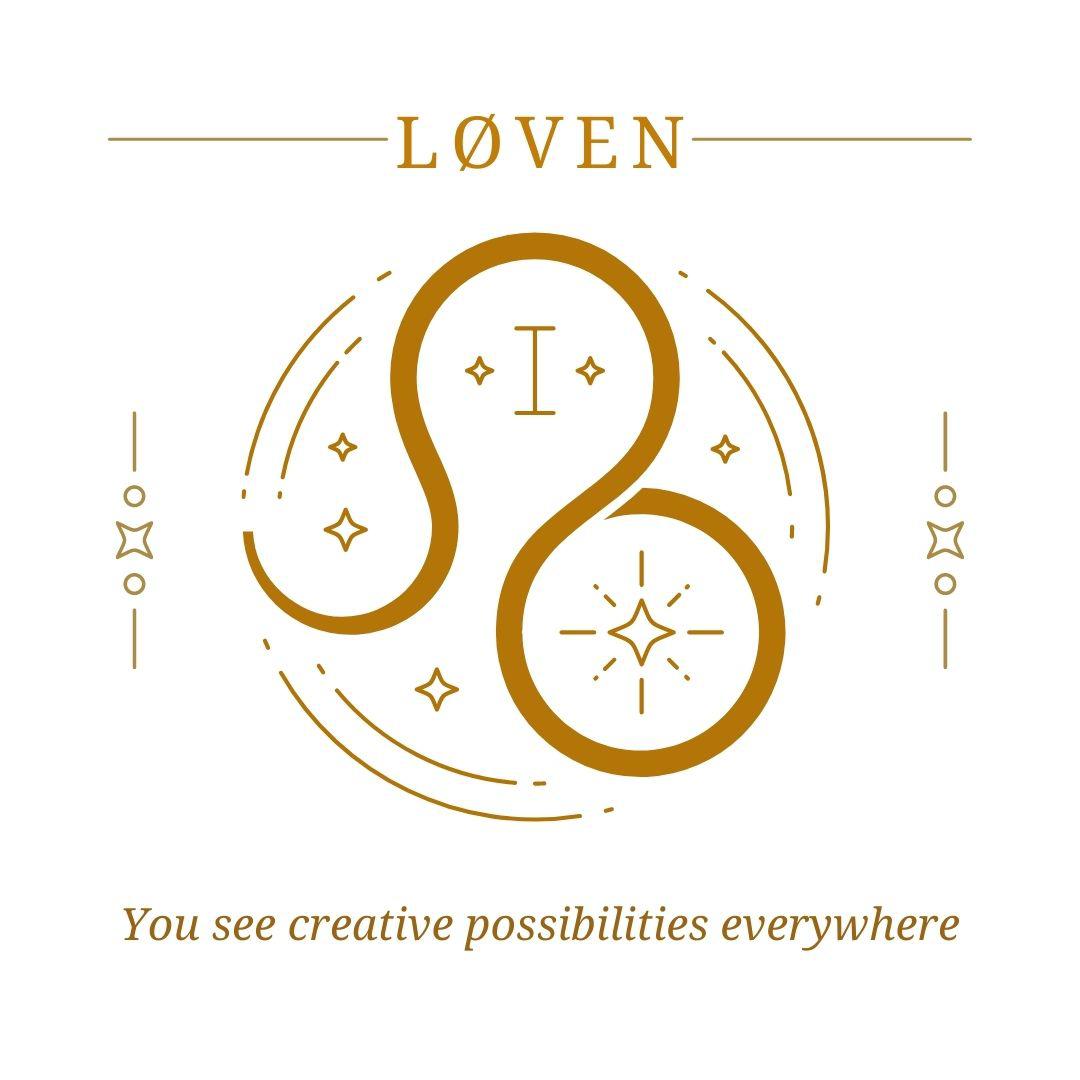 Løven Stjernetegn Krystall Kit-the-feelgood-shop