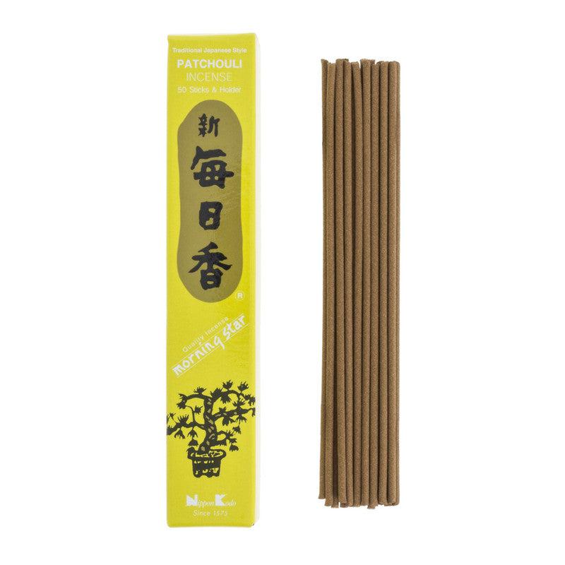 MORNING STAR Patchouli Røkelsespinner-the-feelgood-shop