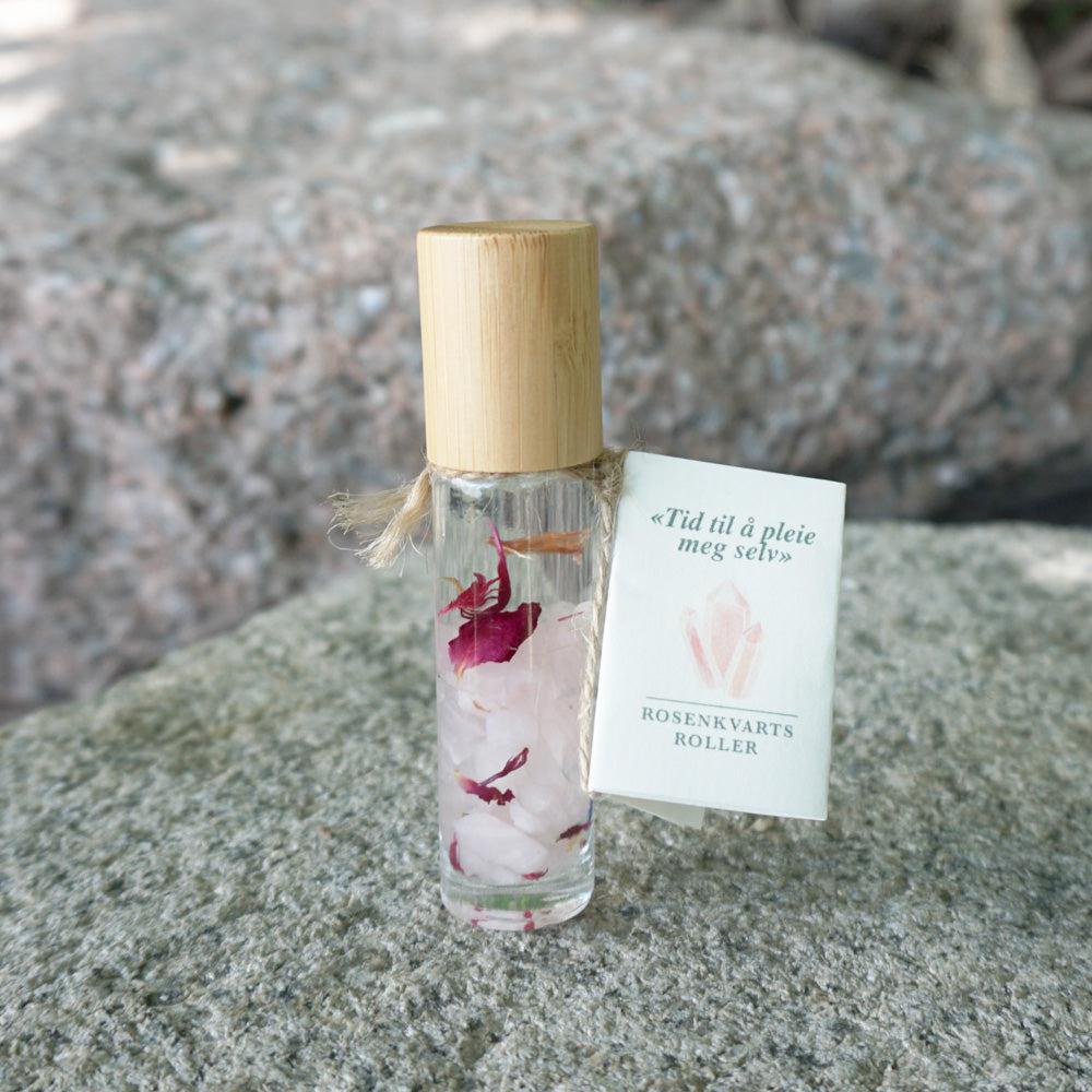 NOW HERE INSTANT Roller Rosenkvarts-the-feelgood-shop
