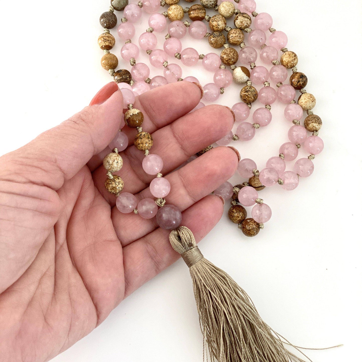 OPEN YOUR HEART Mala Dusk- Malakjede med dusk-the-feelgood-shop