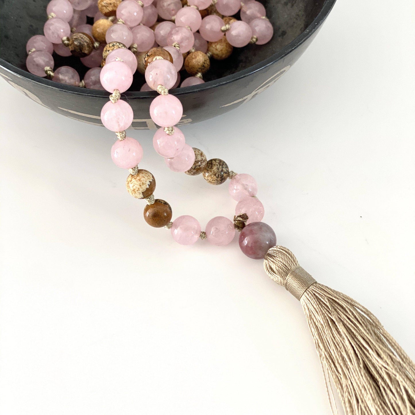 OPEN YOUR HEART Mala Dusk- Malakjede med dusk-the-feelgood-shop