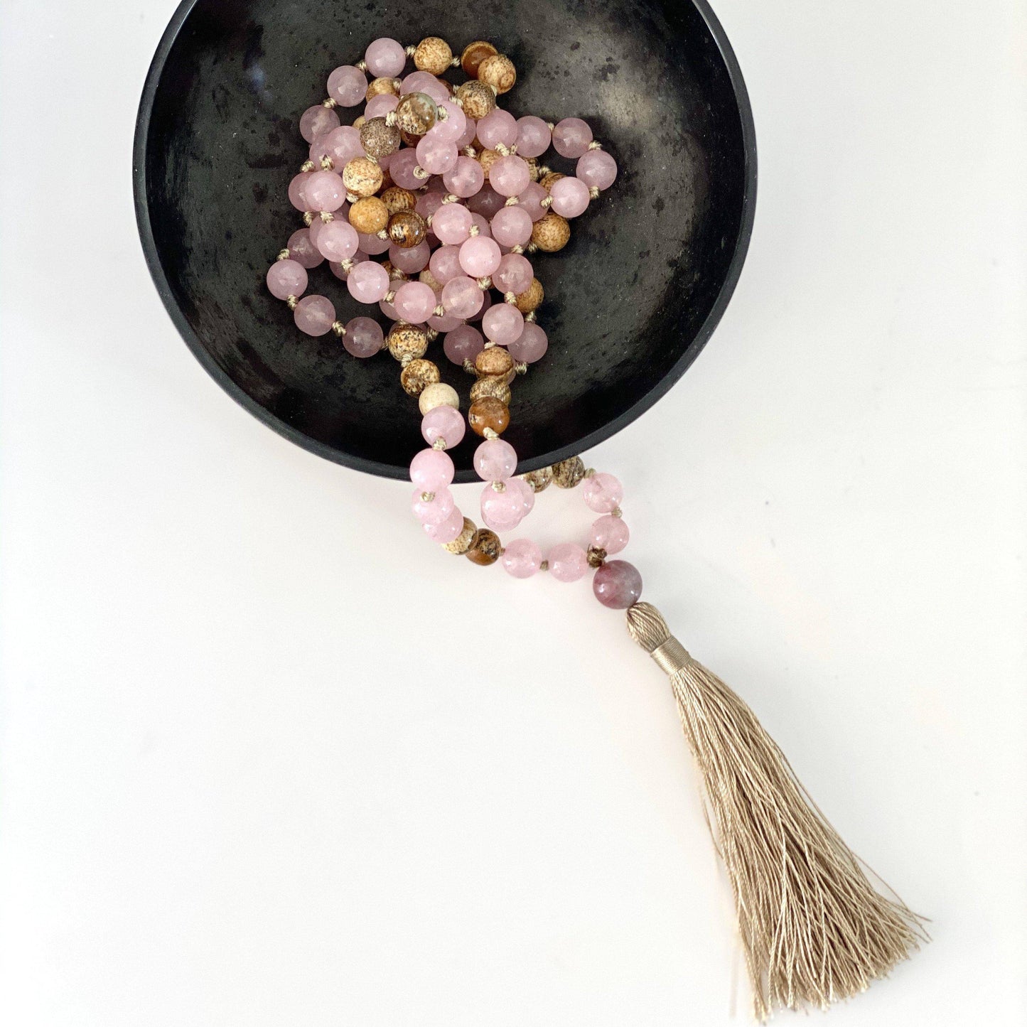 OPEN YOUR HEART Mala Dusk- Malakjede med dusk-the-feelgood-shop