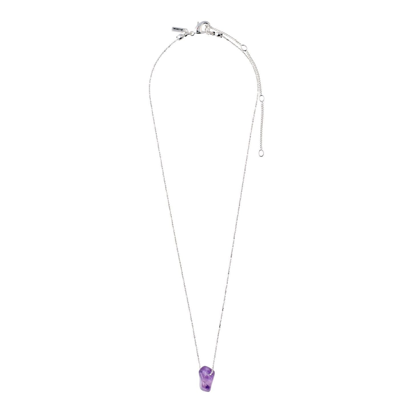 Pilgrim CHAKRA Ametyst Halskjede Sølvbelagt-the-feelgood-shop