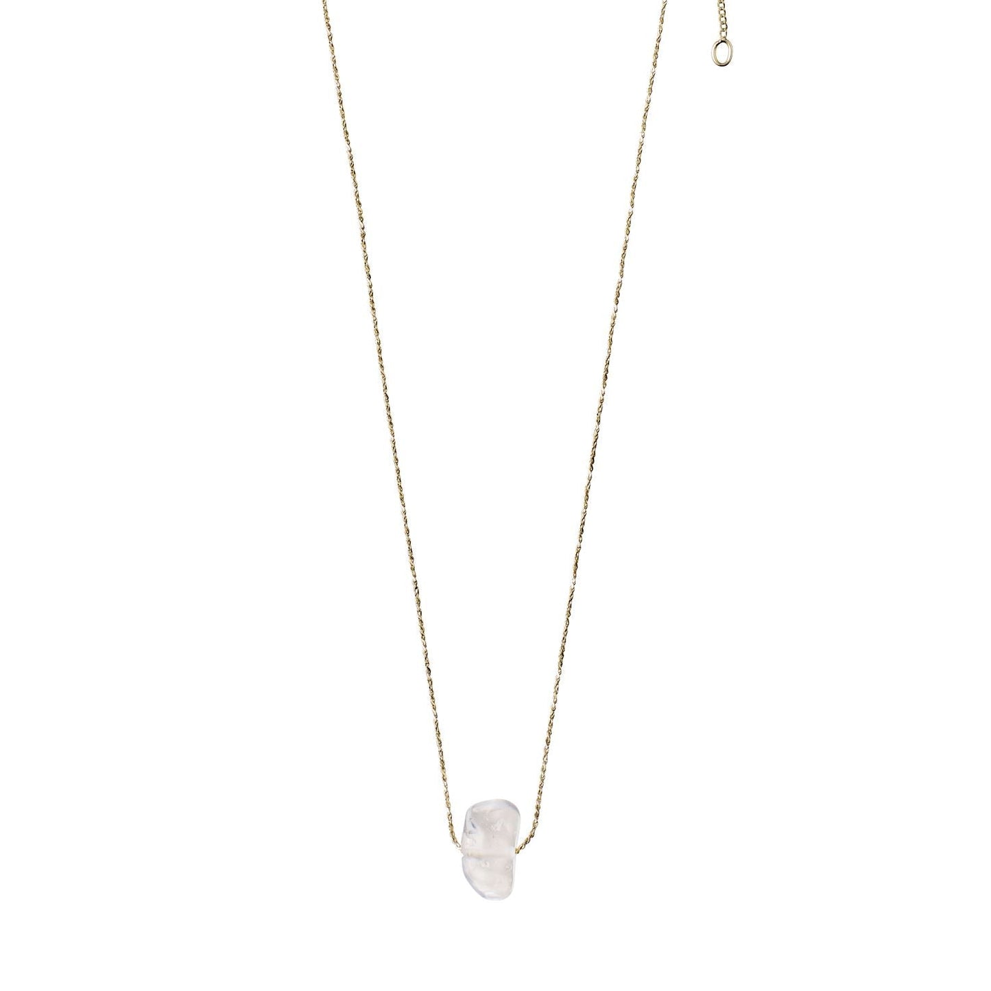 Pilgrim CHAKRA Klar Kvarts Halskjede Gullbelagt-the-feelgood-shop