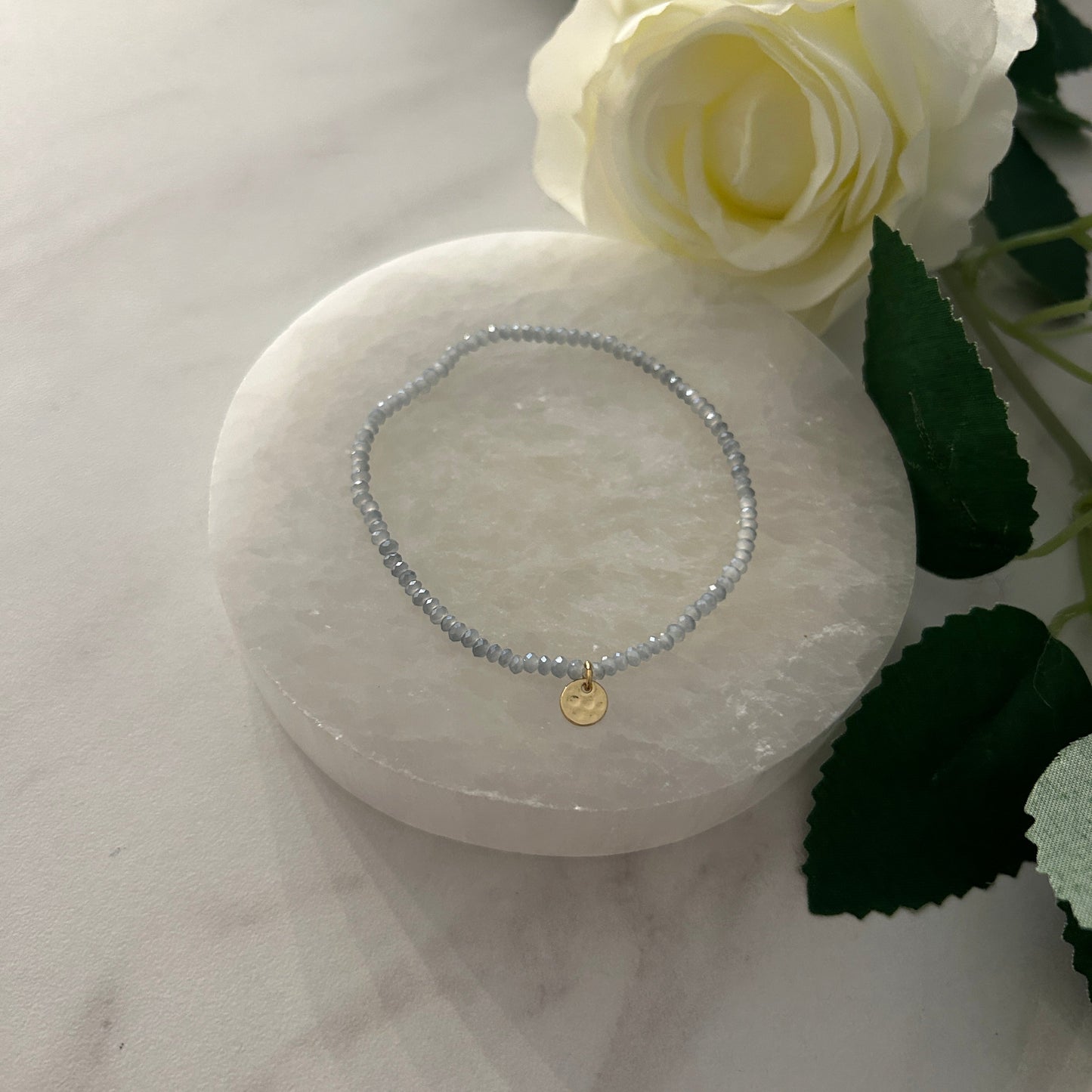 Pilgrim INDIE Lys Blå Armbånd-the-feelgood-shop