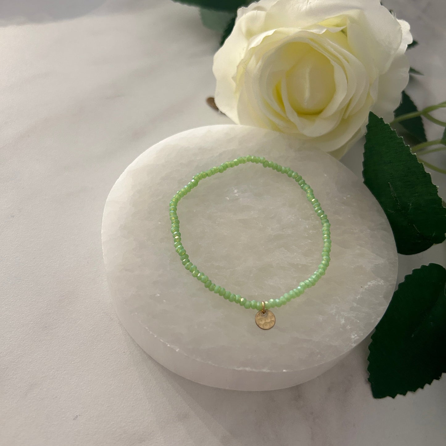 Pilgrim INDIE Lys Grønn Armbånd-the-feelgood-shop