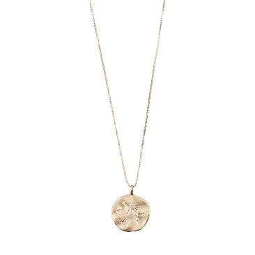 Pilgrim ZODIAC Skytten Sagittarius Halskjede Gullbelagt-the-feelgood-shop