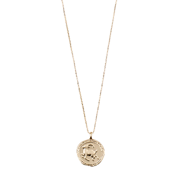 Pilgrim ZODIAC Steinbukken Capricorn Halskjede Gullbelagt-the-feelgood-shop