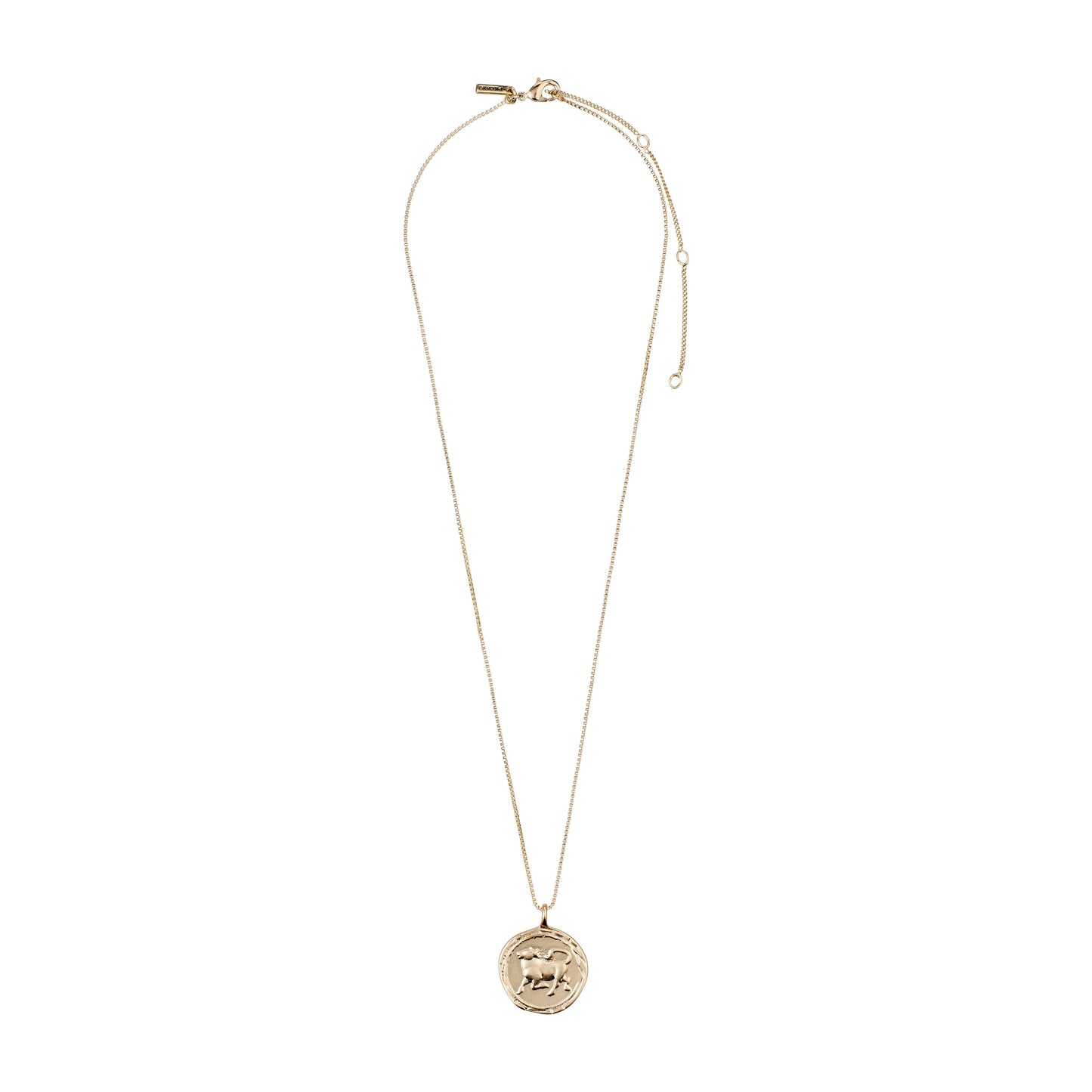Pilgrim ZODIAC Tyren Taurus Halskjede Gullbelagt-the-feelgood-shop