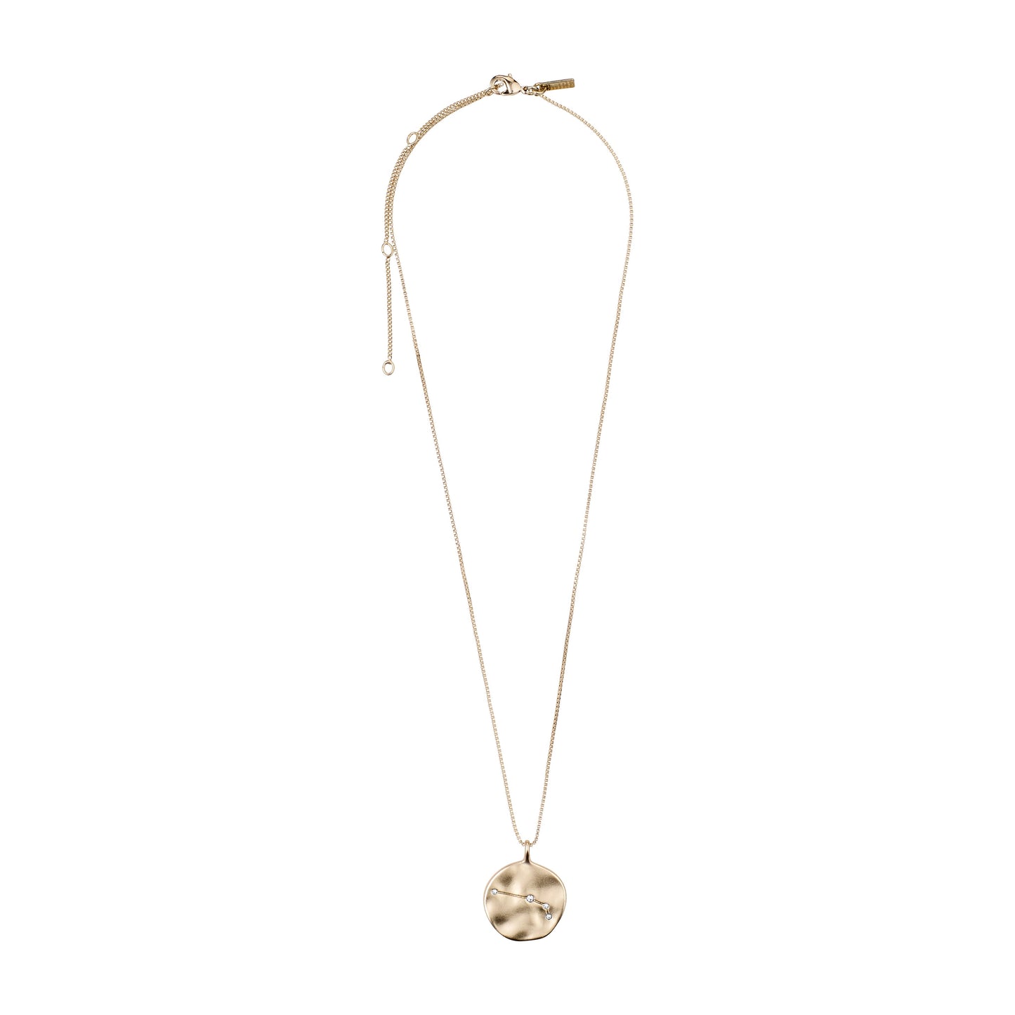 Pilgrim ZODIAC Væren Aries Halskjede Gullbelagt-the-feelgood-shop