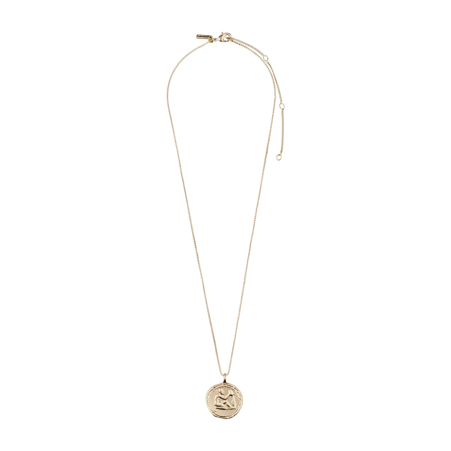 Pilgrim ZODIAC Vannmannen Aquarius Halskjede Gullbelagt-the-feelgood-shop