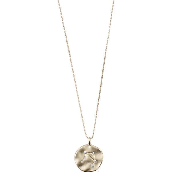 Pilgrim ZODIAC Vekten Libra Halskjede Gullbelagt-the-feelgood-shop
