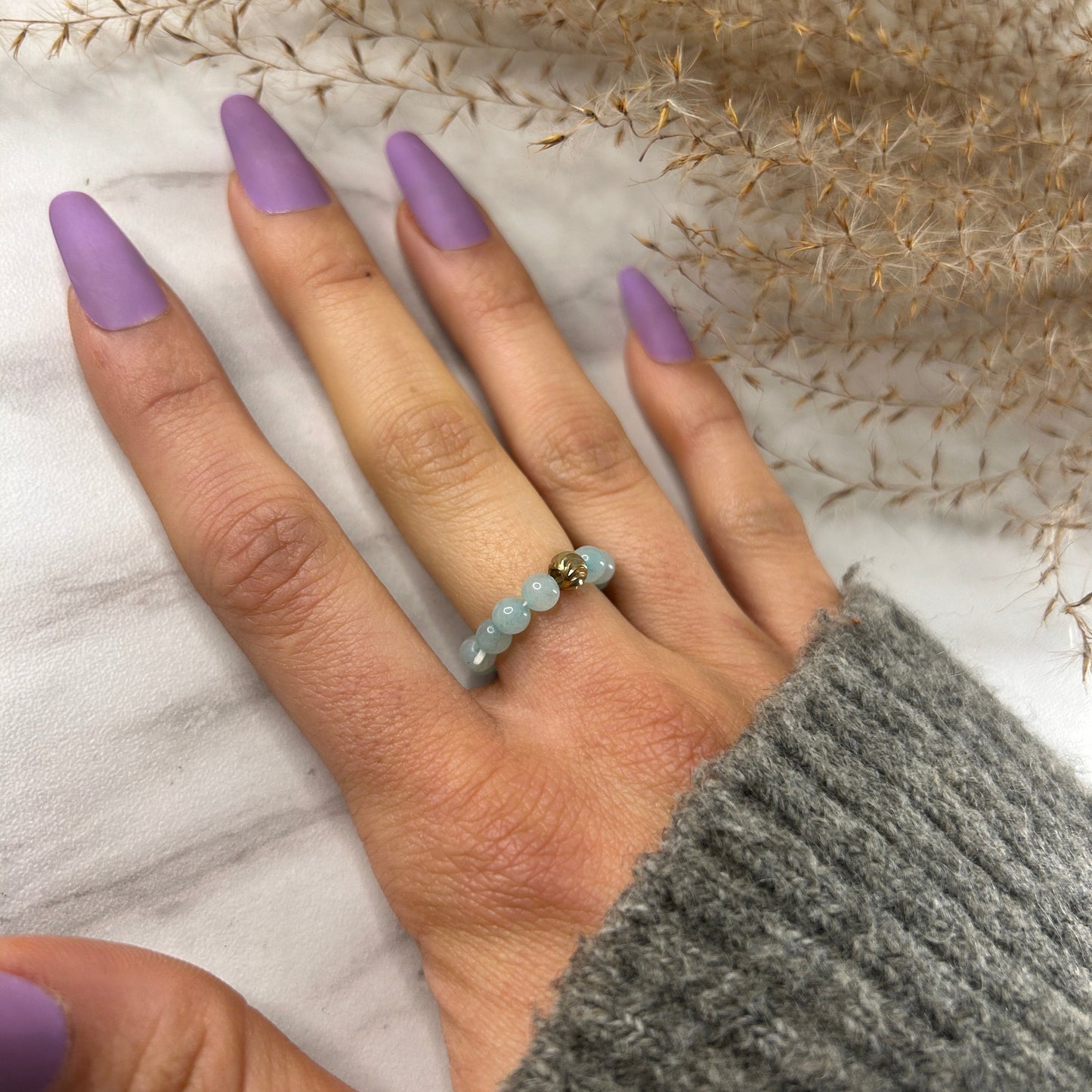 POWER Ring Blå-the-feelgood-shop
