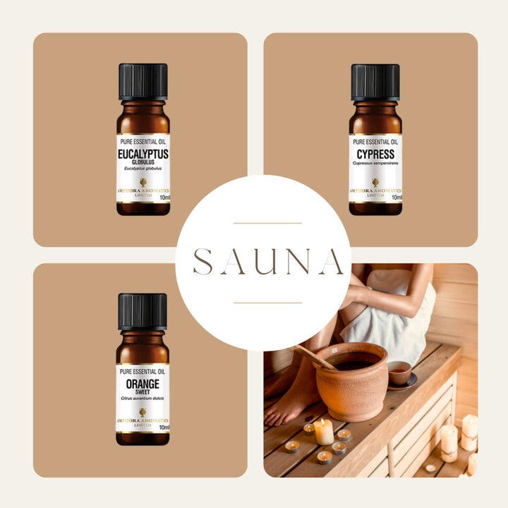 Sauna Badstue Kit | Eteriske oljer | Start Kit 3 oljer