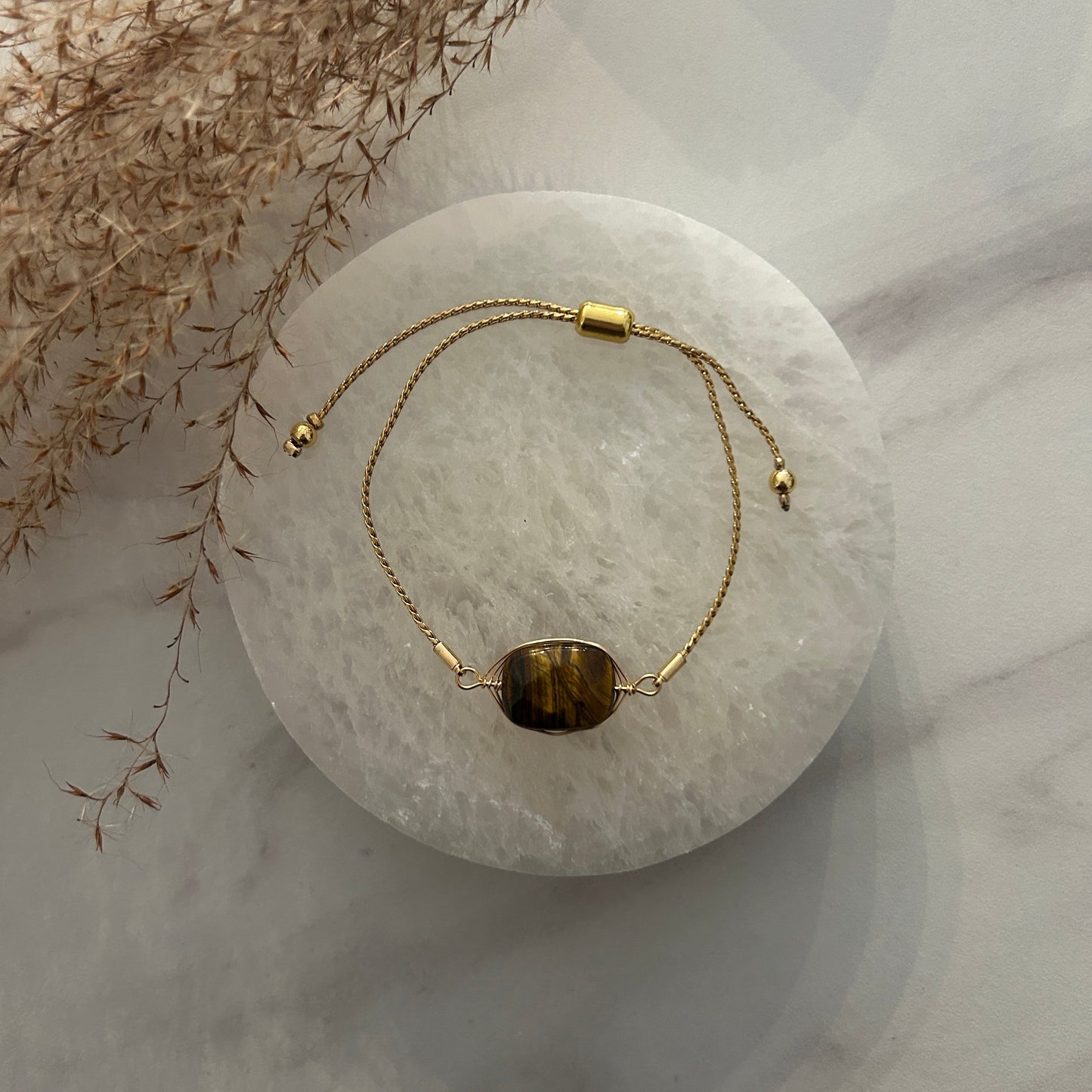SPIRIT Krystall Armbånd Tigerøye-the-feelgood-shop