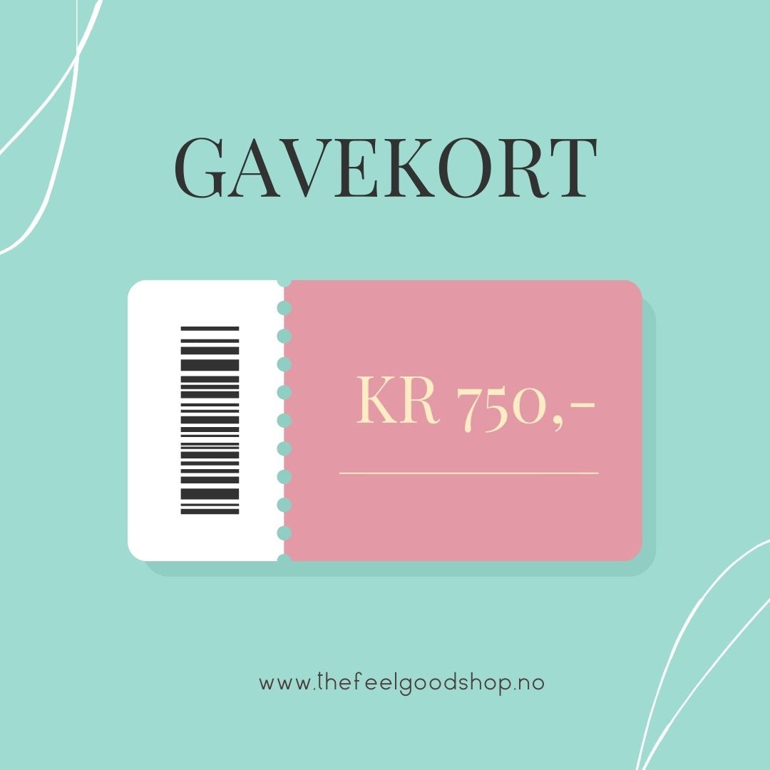 Gavekort Kr 750,-