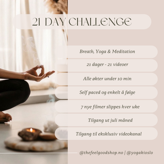 21 DAY CHALLENGE | Breath, Yoga & Meditation