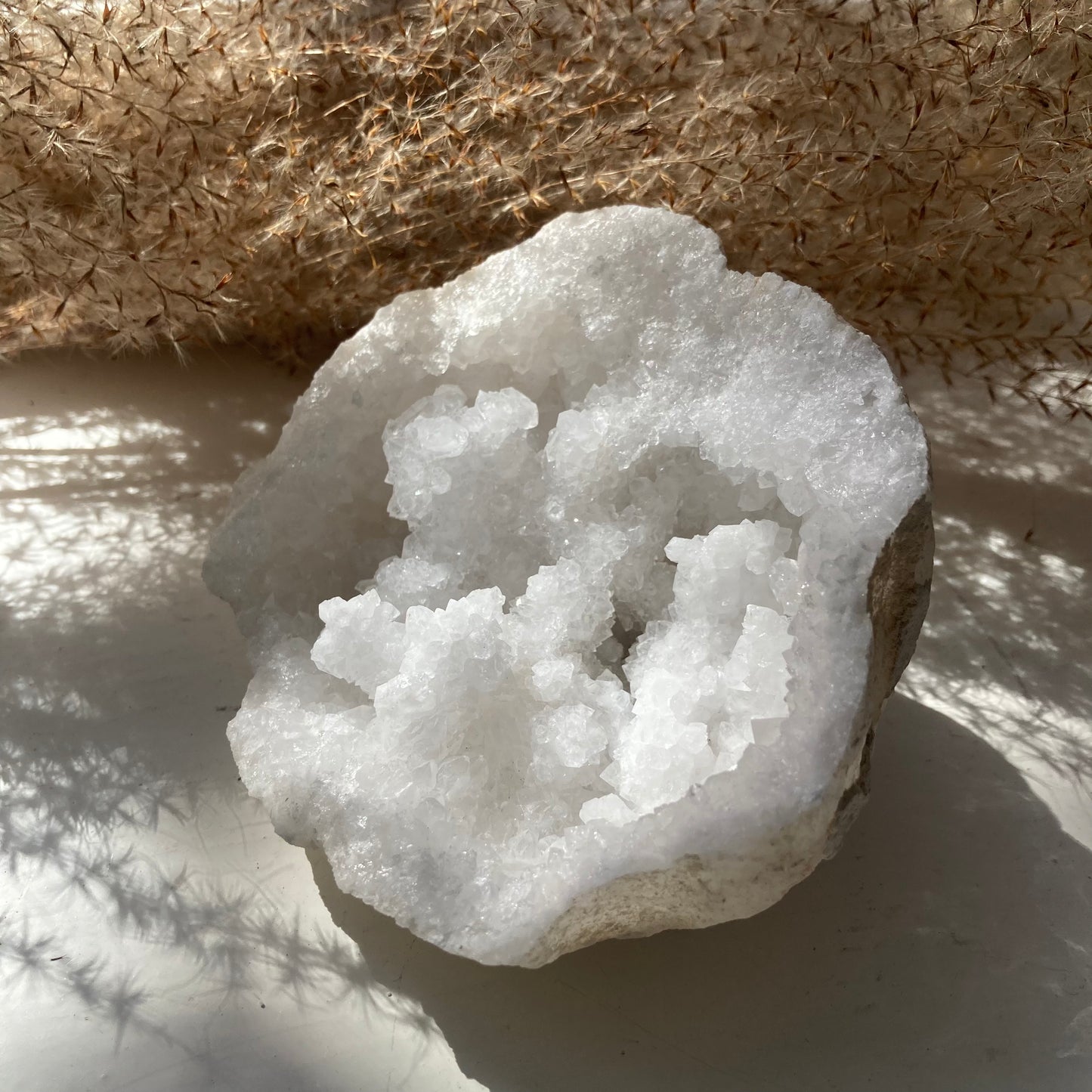 EXCLUSIVE Kvarts Geode | Sukkerkvarts