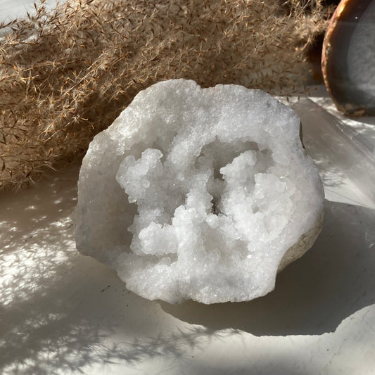 EXCLUSIVE Kvarts Geode | Sukkerkvarts