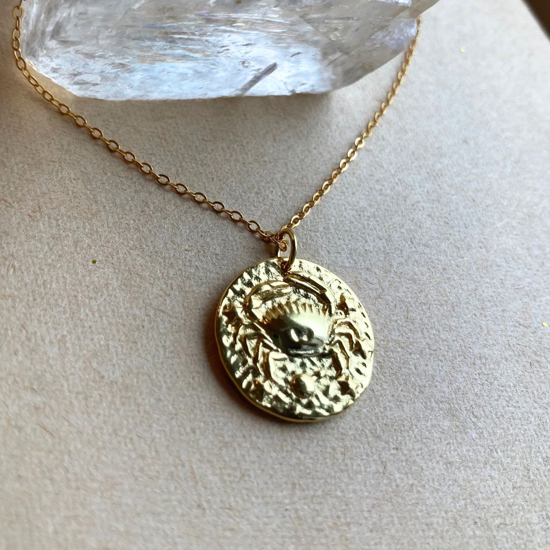 Krepsen / Cancer stjernetegn halskjede