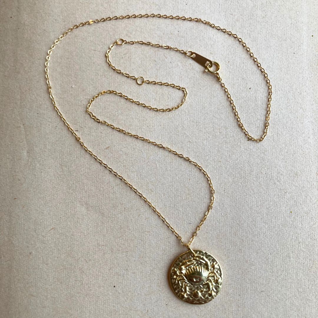 Krepsen / Cancer stjernetegn halskjede