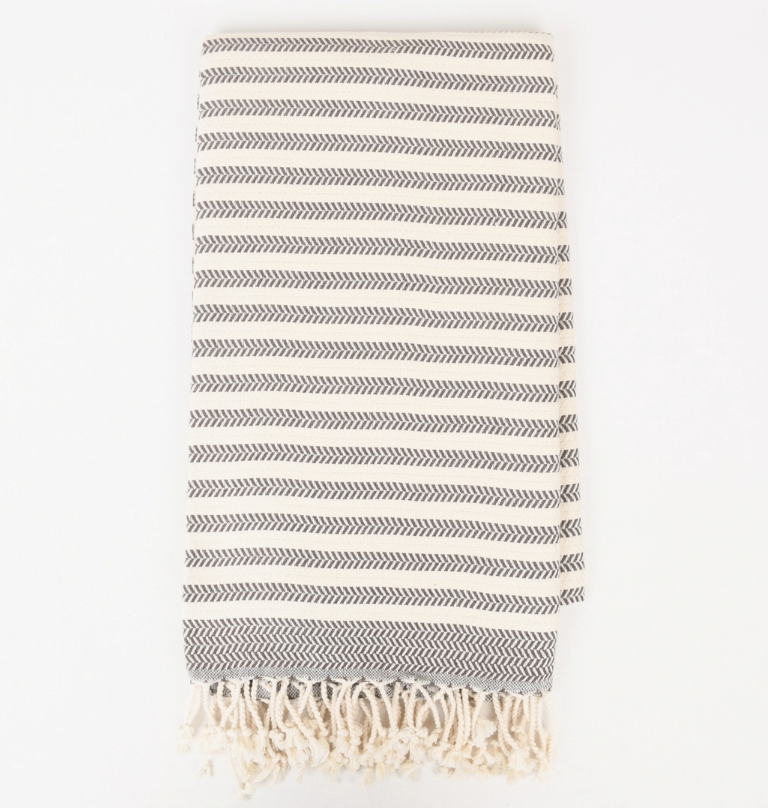 Håndvevd tyrkisk hammam/peshtemal håndkle