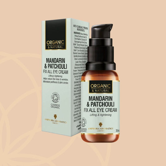 Øyekrem | Mandarin og Patchouli eteriske oljer
