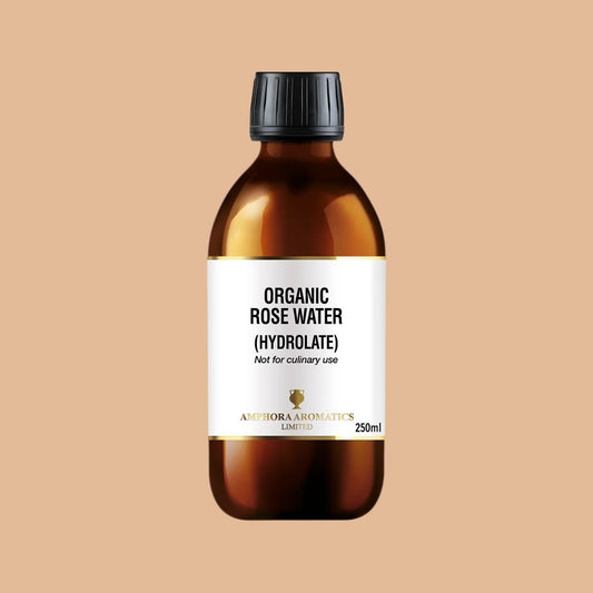 Amphora Aromatics Organic Rose Water | Økologisk Rosevann Hydrolat 250 ml