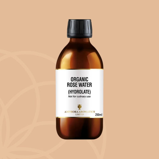 Amphora Aromatics Organic Rose Water | Økologisk Rosevann Hydrolat 250 ml
