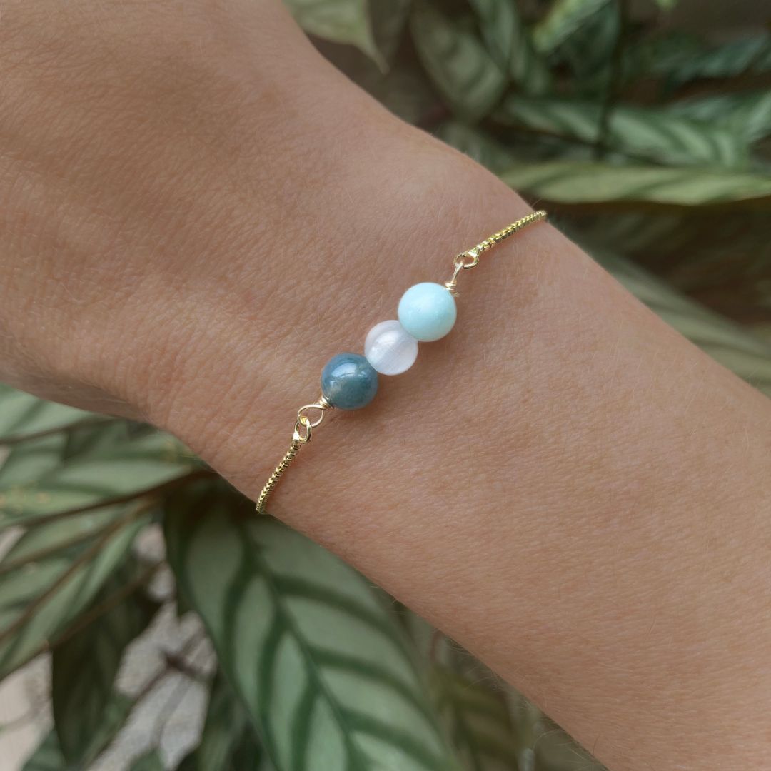 Jomfruen Virgo krystall armbånd