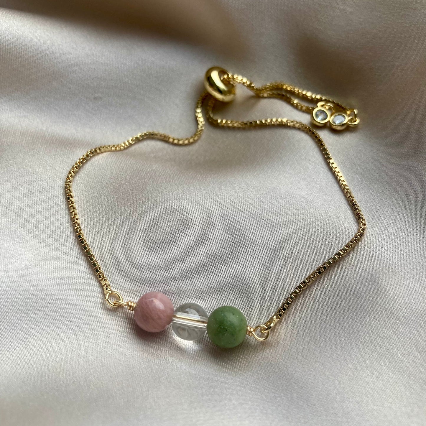 STJERNETEGN Krystall Armbånd Tyren