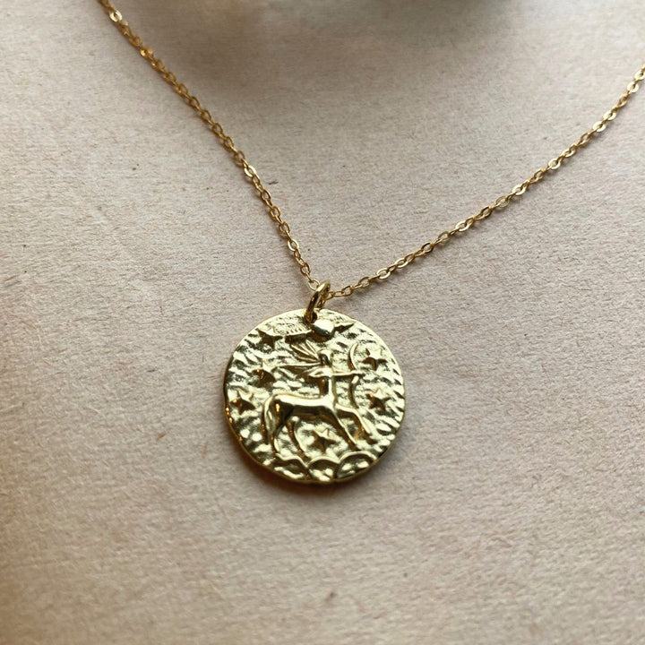 ZODIAC Bohème | Skytten / Sagittarius Gullbelagt sølvhalskjede