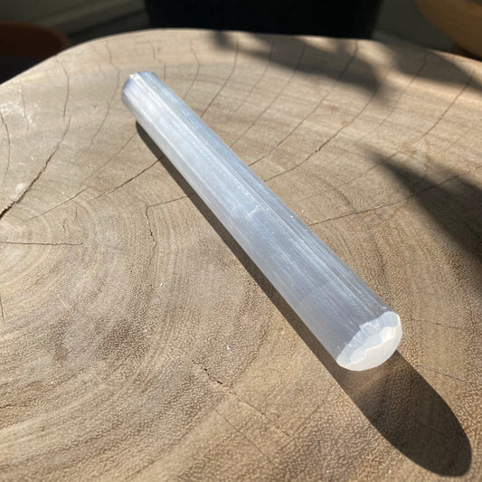 Selenitt Stav Polert 20 cm