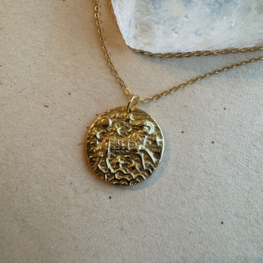 Væren Aries stjernetegn halskjede