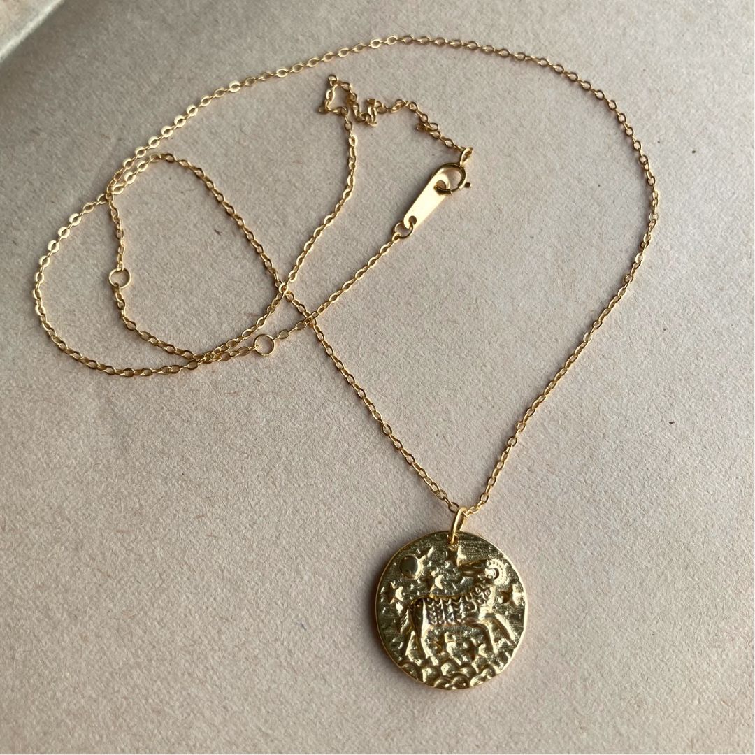 Væren Aries stjernetegn halskjede