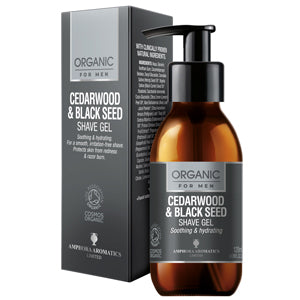 Cedarwood & Black Seed Barbergelé 120 ml – For menn | Amphora Aromatics
