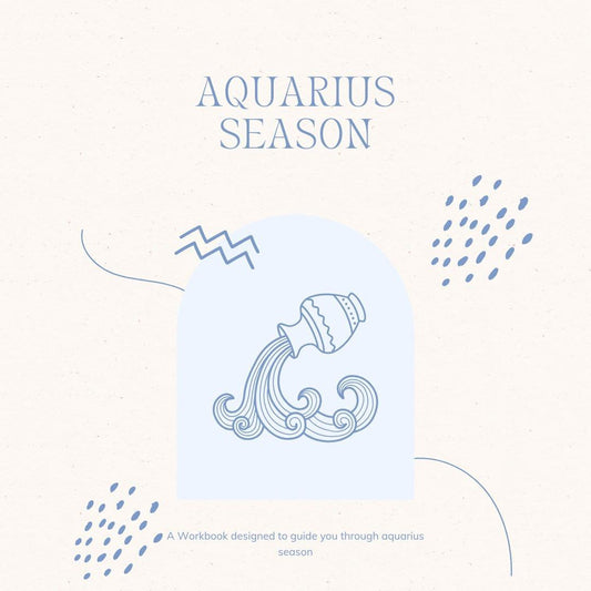 Aquarius Season | Vannmannen guide og workbook-the-feelgood-shop